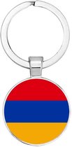 Akyol - Sleutelhanger Armenië - Toeristen - Must go - Armenia travel guide - Accessoires - Cadeau - Gift - Geschenk - 2,5 x 2,5 CM