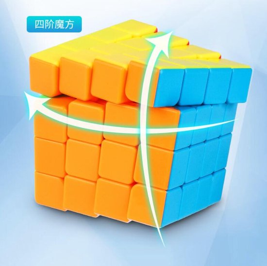 Afbeelding van het spel 2021 Nieuw MoYu Speed Cube 4x4x4 - Magische Kubus -Verstelbaar - Magic cube - Puzzelkubus - speelgoed