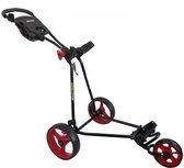 Golftrolley – Competition 5000 – zwart/rood – golftas – golf accessoires – golf - Cadeau