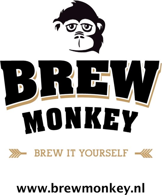Brew Monkey Compleet IPA - Bierbrouwpakket - Zelf Bier Brouwen Bierpakket - Gadgets Mannen - Verjaardagscadeau voor Mannen - Verjaardag cadeau - Origineel bier Cadeau