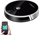 LIECTROUX 3 in 1 Robotstofzuiger | Robotstofzuiger met Dweilfunctie | Google Home | Alexa & Spraakbediening | Sterke Zuigkracht | Smart Home | 5 Jaar Garantie