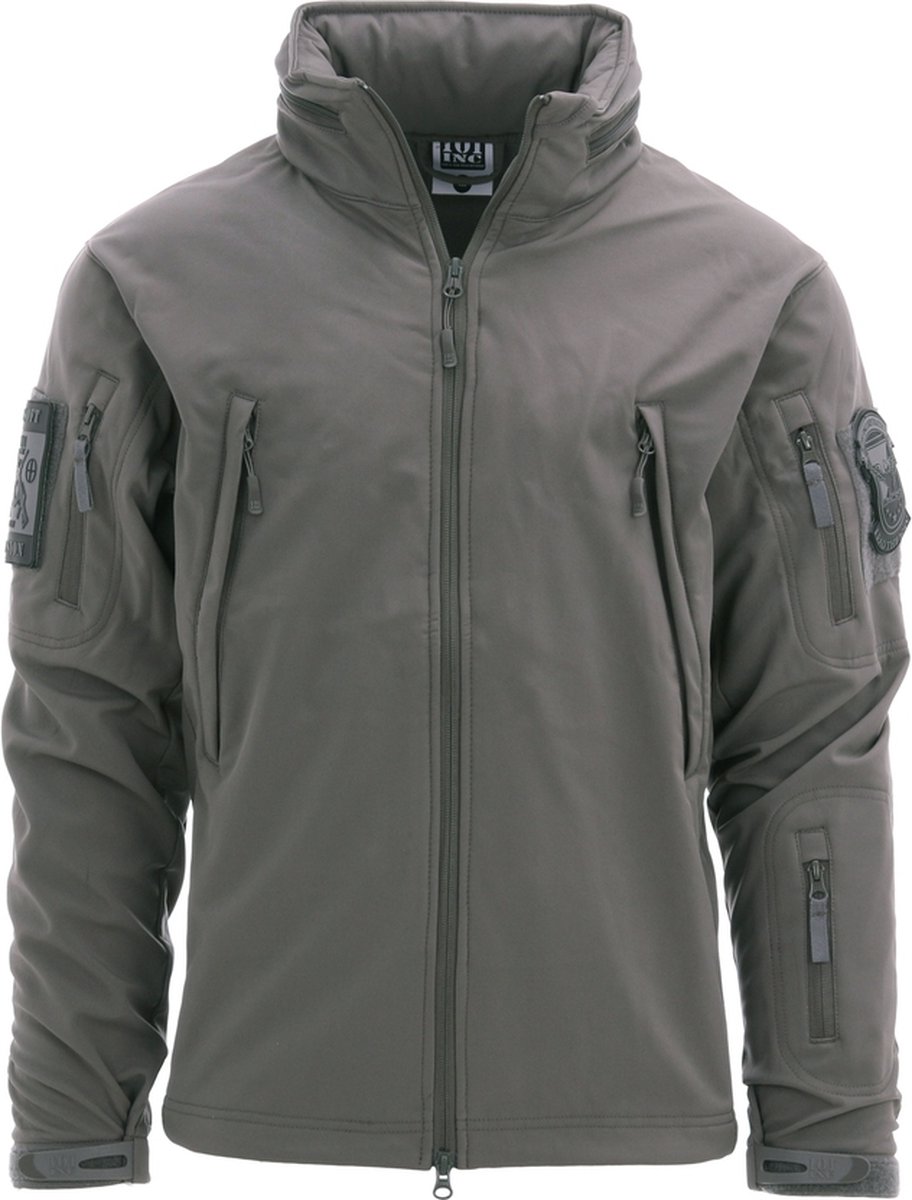 Fostex Soft Shell Jack Tactical Wolf Grijs