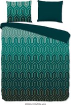 Good Morning Dekbedovertrek - Chevron - 200x200/220 - 100% Katoen