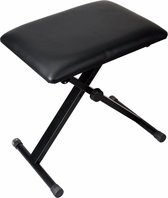Dakta® Verstelbare pianokruk Keyboard Bench I Gewatteerde lederen zetel I Inklapbare kruk | Bank