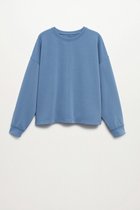 Mango Trui Getextureerde Oversized Sweatshirt 17093260 52 Dames Maat - S