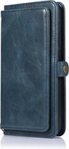 Apple iPhone 13 Pro Max - Afneembaar 2 in 1 Bookcase Hoesje - Back Cover - Magnetisch - Pasjeshouder - Portemonnee - Leer - Apple iPhone 13 Pro Max - Blauw