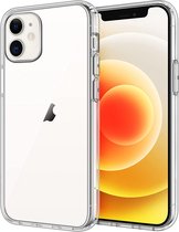 Jumada's Apple Hoesje - Case - iPhone 12 - Back Cover - Siliconen - Transparant