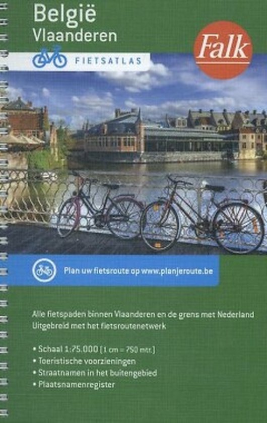 Falkplan fietskaart - Belgie Vlaanderen, Falkplan b.v. | 9789028729742 |  Boeken | bol.com
