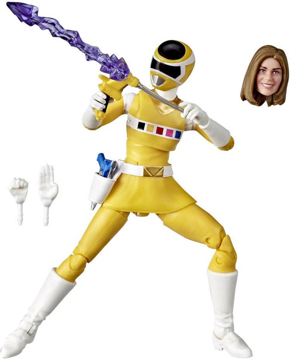 Power Rangers In Space Yellow Ranger 15cm | bol