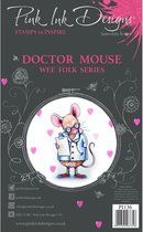 Pink Ink Designs - Clear stamp set Doctor mouse
