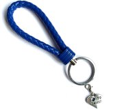 Sleutelhanger - Donker Blauw - Twirling - I love to twirl - Sport - Hanger - Leer - Kleur - Sportsieraad - Sieraad - Sportsieraden - Sieraden - Team - Teamkado