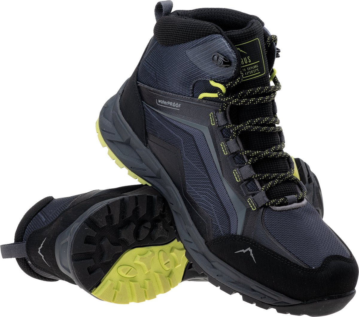 Elbrus Embawa Outdoorschoenen Wandelschoenen – Mannen Antraciet