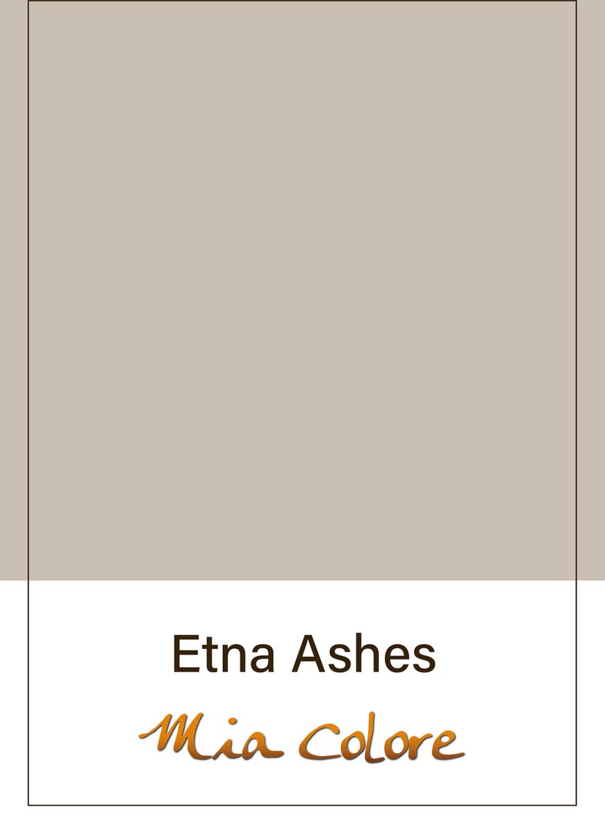 Etna ashes krijtverf Mia colore 0,5 liter