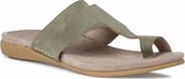 Jana Dames Slip-on schoen 8-8-27150-26 777 groen H-breedte Maat: 37 EU
