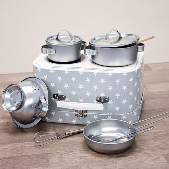 Sass & Belle - Keukenset - Kookset - Grey Stars van Sass & Belle — afbeelding 3