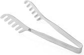 Hendi Pastatang - Spaghettitang RVS - Serveertang voor pasta - Lengte: 20cm