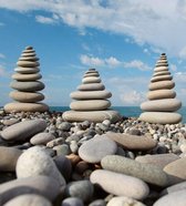 Dimex Stack of Stones Vlies Fotobehang 225x250cm 3-banen