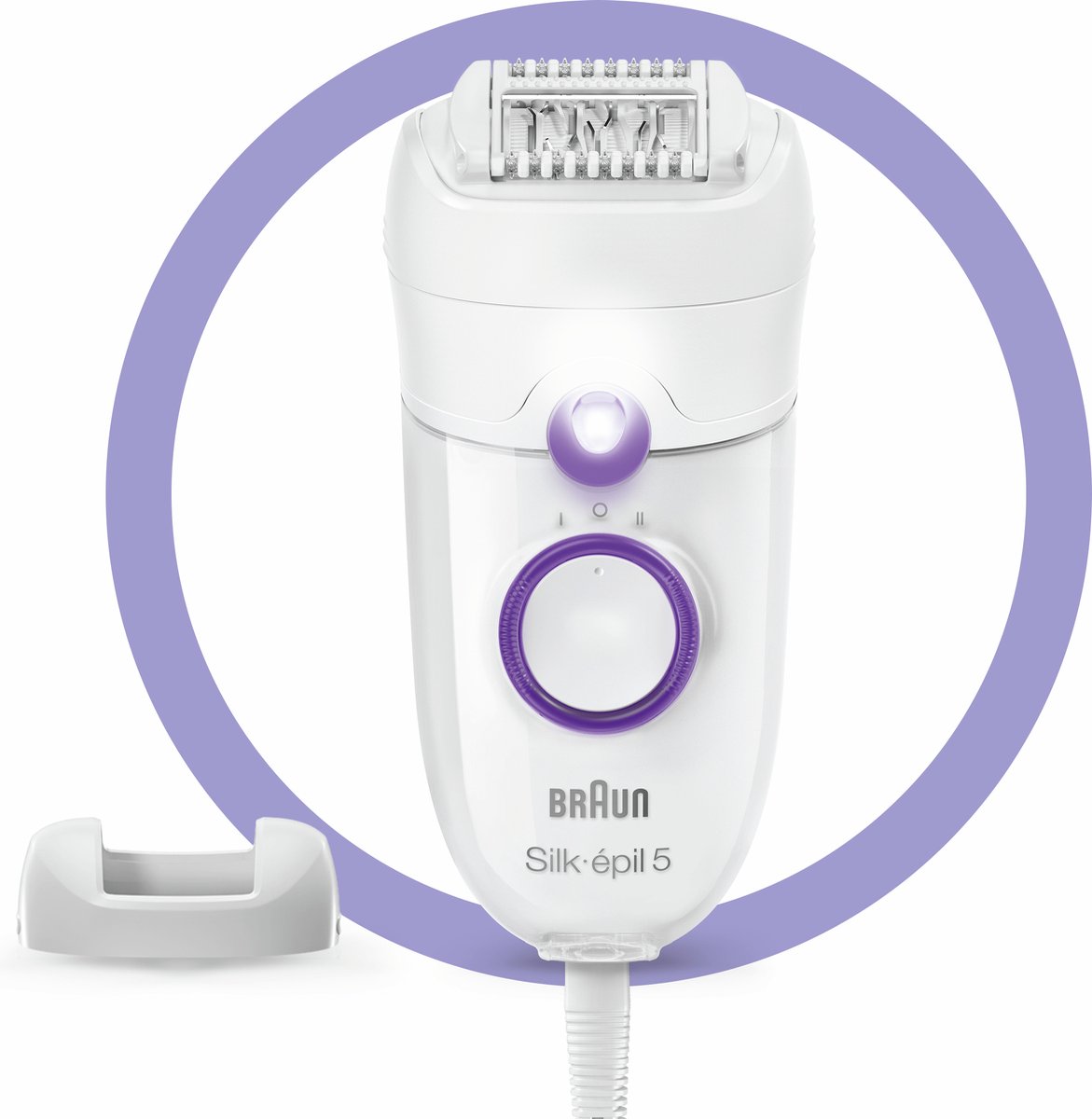 Braun Silk-épil 5 505 Power 28 pincetten Paars Wit