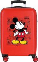 Disney Koffer Mickey Mouse Junior 33 Liter 38 X 55 Cm Abs Rood