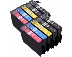 MediaHolland Inkt Cartridges - Epson 603XL - Geschikt voor Epson WorkForce & Expression Home - 10 Stuks - 4 Kleuren