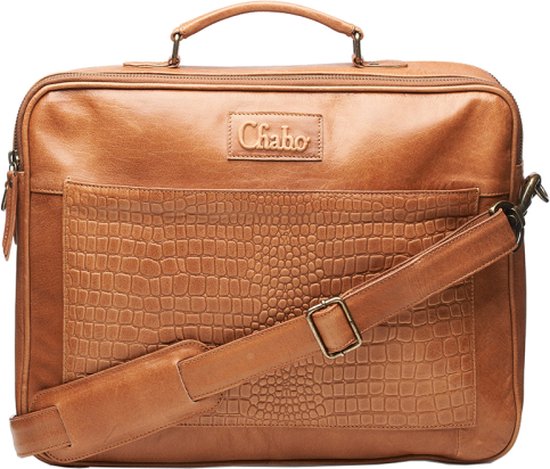 Chabo Bags Cuir Rio At Work Camel