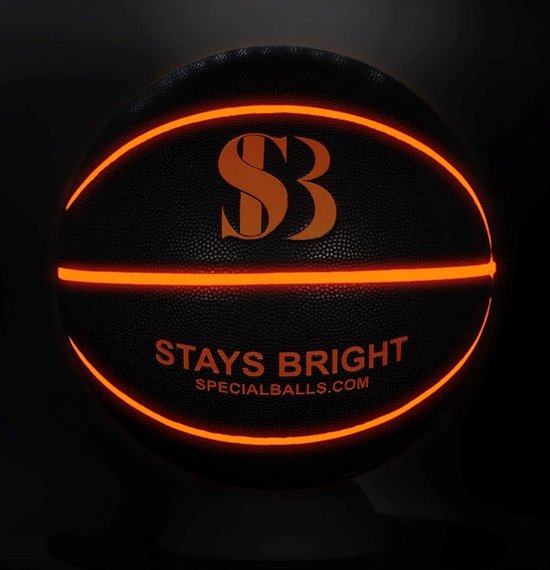 Special Balls Stays Bright Deluxe - LED - basketbal - indoor & outdoor