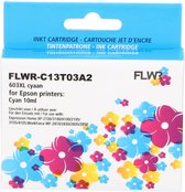 FLWR - Cartouche d'encre / 603XL / Cyan - Convient pour Epson