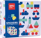 APLI Kids Stickerspel geometrische voertuigen