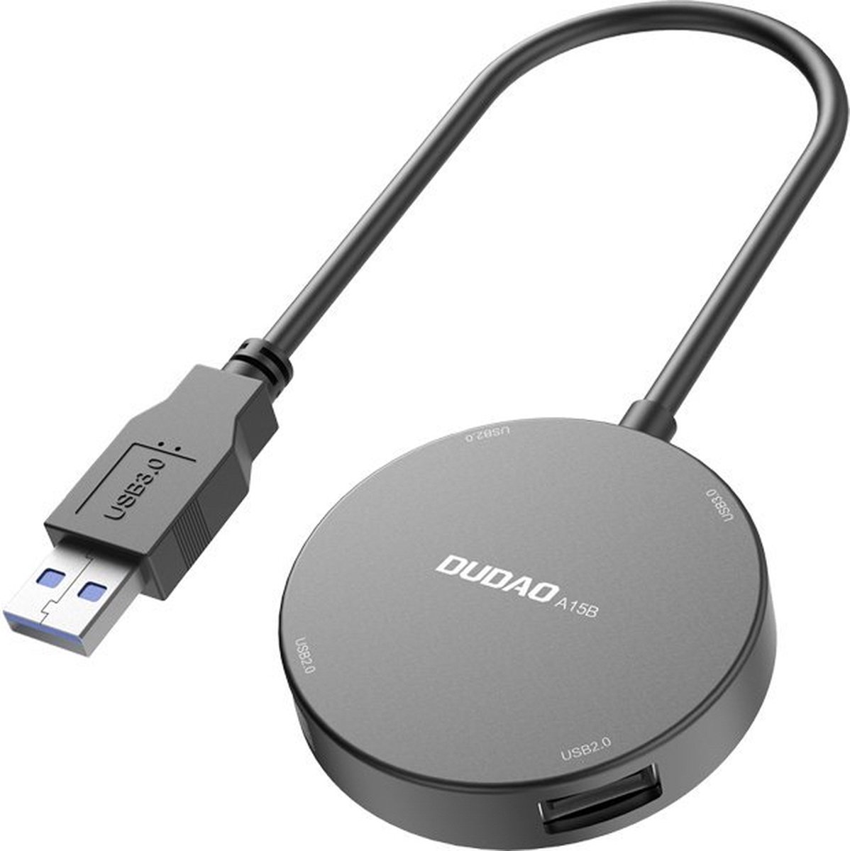 Dudao 4in1 HUB USB Splitter - 1x USB 3.2 en 3x USB 2.0