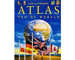 Omslag van GeÃ¯llustreerde atlas van de wereld