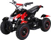 Elektrische kinder Quad ATV Cobra 800 watt 25 - 30 km/u 3 Standen Zwart/Rood