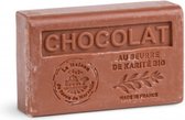 Handzeep-La Maison du Savon de Marseille - 4 x 125gr. - Shea Butter Zeep - Biologisch - Marseille Zeep - Chocolade - Huidverzorging