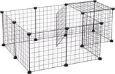 Nancy's Appleton Box Animal Cage - Zwart - Métal - 41,73 cm x 28,74 cm x 14,17 cm