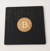 Bitcoin muurdecor - crypto - cryptoart - kunst - geschenk - woondecoratie - mancave