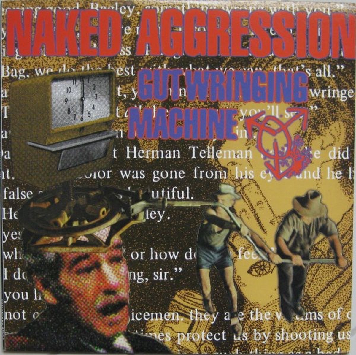 Naked Aggression - Gut Wringing Machine (LP) (Coloured Vinyl)