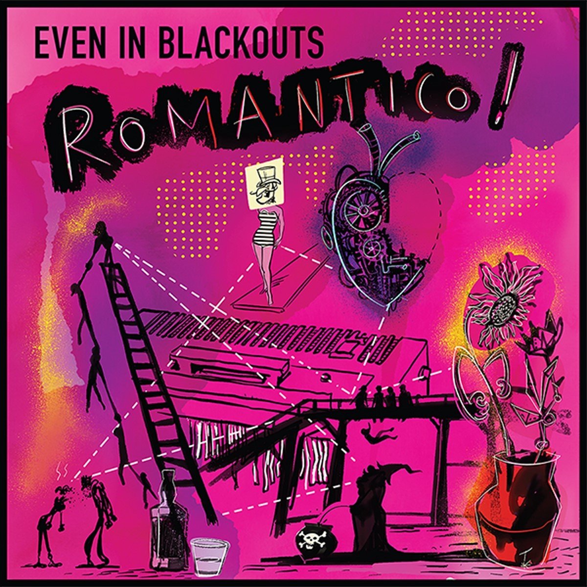 Even In Blackouts - Romantico! (LP) - Even In Blackouts