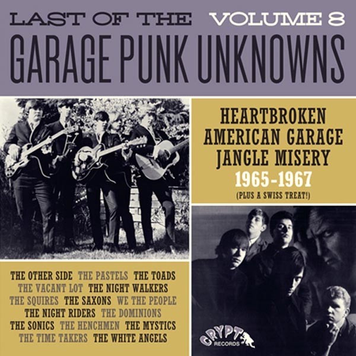 Various Artists - Last Of The Garage Punk Unknowns Volume 8 (LP)