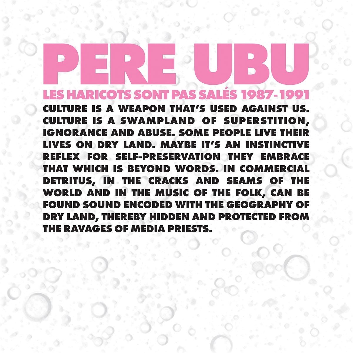 Pere Ubu - Les Haricots Sont Pas Salés 1987-1991 (4 LP) (Limited Edition) (Remastered)