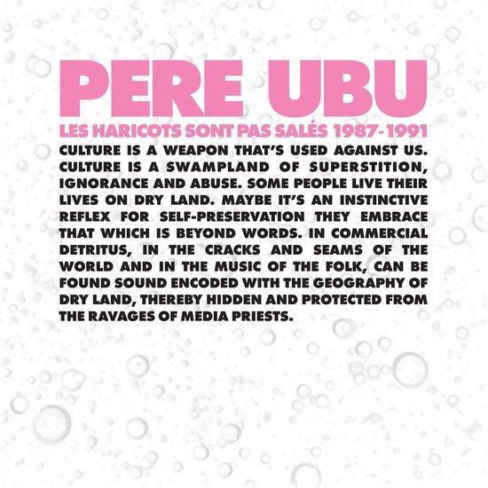 Pere Ubu - Les Haricots Sont Pas Salés 1987-1991 (4 LP) (Limited Edition) (Remastered)