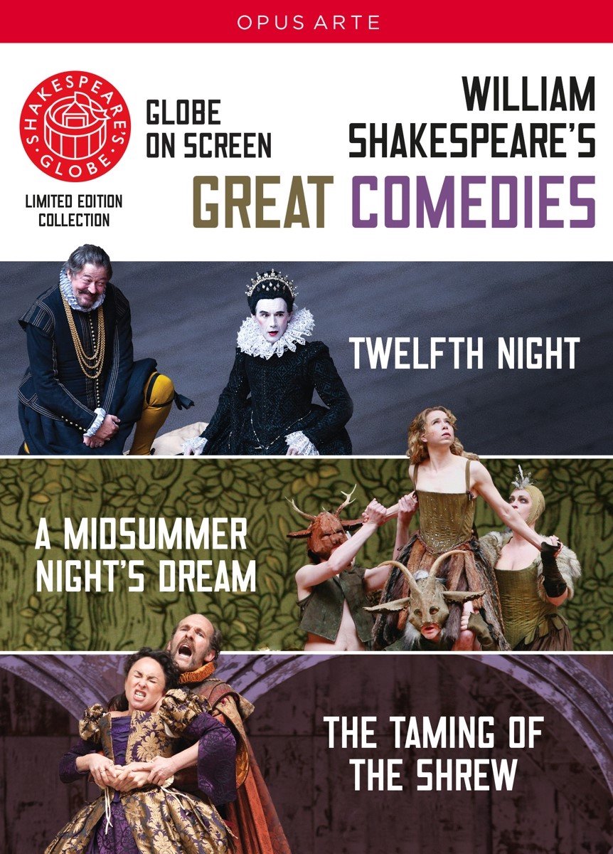 Shakespeare's Globe - Great Comedies (3 DVD)