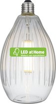 LEDatHOME - LED Eos Clear Crystal Line 6W E27 2700K Dimbare lamp