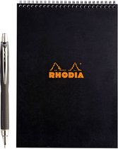 Schrijfwaren set - Uni ball SXN-210 Jetstream Balpen - Rhodia Classic notitieblok A4