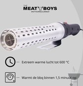 The Meat Boys BBQ aansteker - BBQ Looftlighter - BBQ accessoires - one minute lighter - bbq aansteker elektrisch -