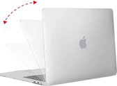 CoverMore MacBook Pro 13 Inch 2020 Case - Hardcover Hardcase Shock Proof Hoes A2251/A2289 Cover - Snowy White