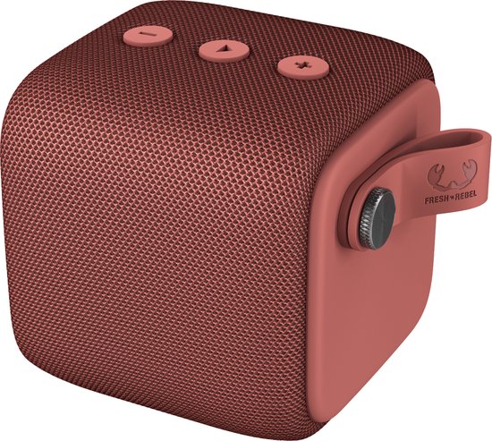 Fresh 'n Rebel - Draadloze Bluetooth speaker - Rockbox Bold S - Safari Red  | bol