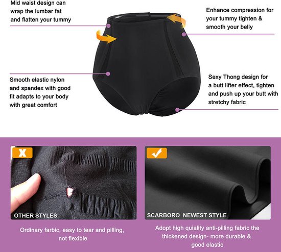 Corrigerende Boxershort Mannen Hoge Taille Buikband Taillevormer Corrigerende Boxershort Mannen Hoge Taille Buikband Taillevormer