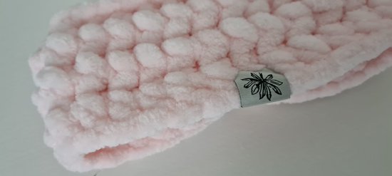 Baby / Kinder Haarband - meisje haarband - winter - 0-6 maanden - roze -  super soft -... | bol.com