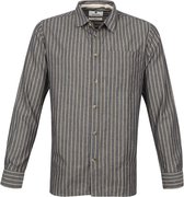 Anerkjendt -  Overhemd Aklenny Donkerblauw - XL - Heren - Modern-fit