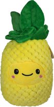 Ananas Fruit Pluche Knuffel (Geel) 30 cm | Pineapple Plush Toy | Speelgoed Knuffelpop voor kinderen jongens meisjes | Annanas avocado anannas groente