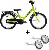 Puky Kinderfiets - 18inch - Fris Groen - inclusief zijwieltjes